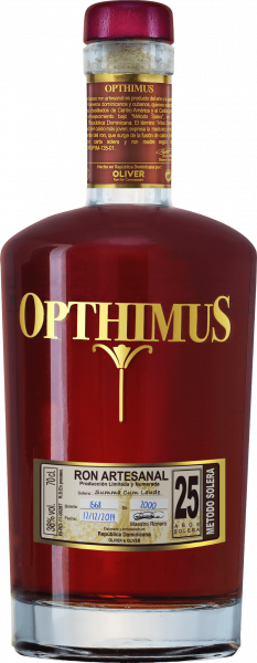 Opthimus Rum 25 Years A.S. Flasche