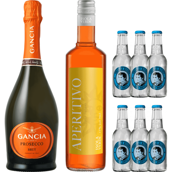 aperitivo-set-mit-gancia-prosecco-brut-und-aperitivo-isola-verde-und-6-thomas-henry-soda-water-flaschen