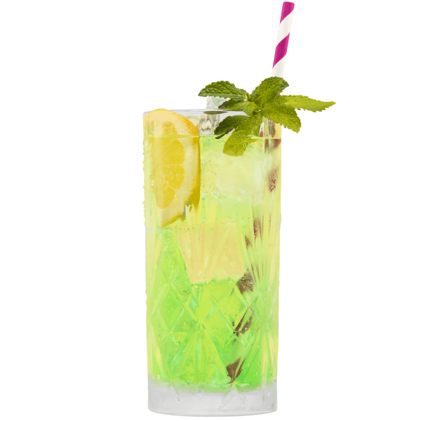 Trojka-vodka-drink-green-soda