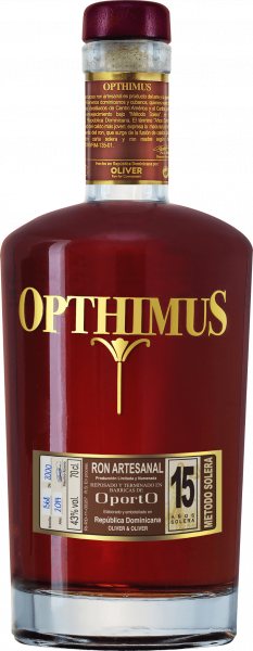 Opthimus Rum 15 Years A.S. Port Finish Flasche