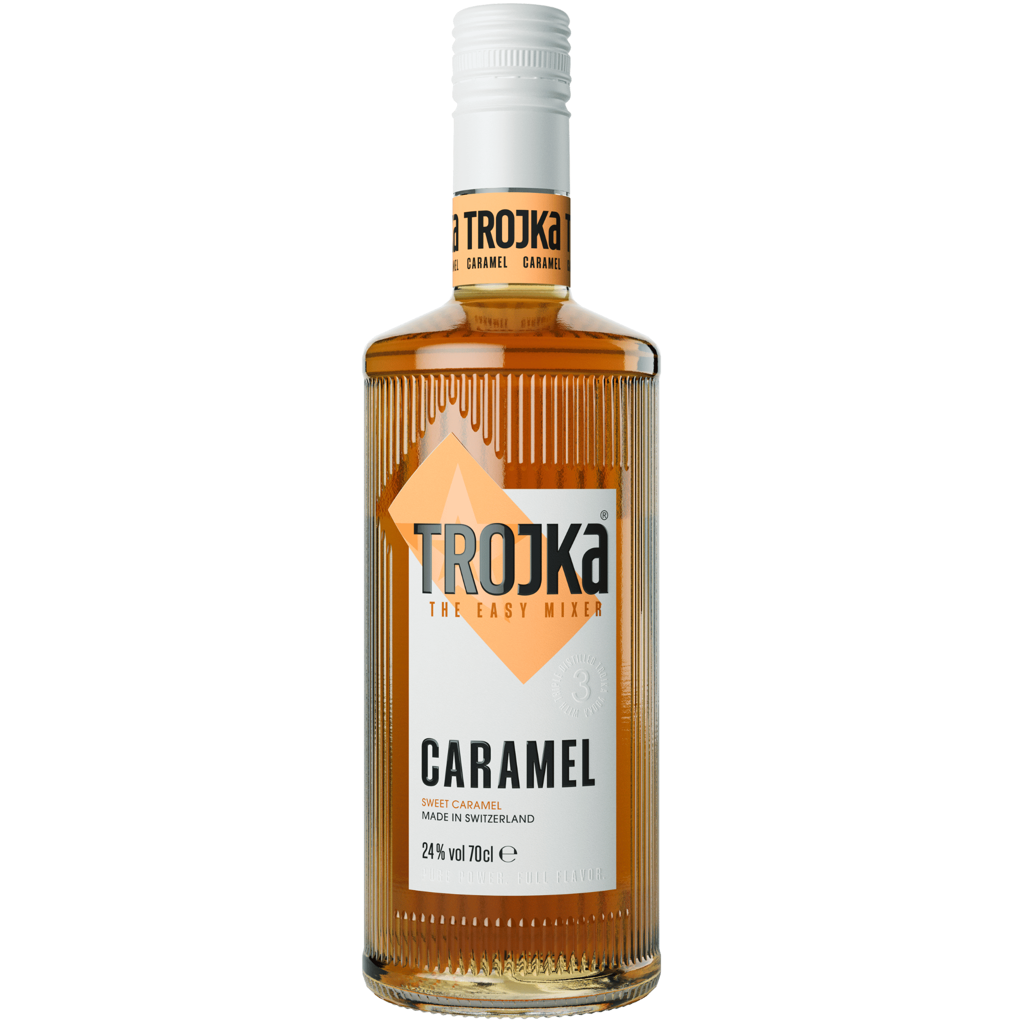 Trojka Vodka Liqueur Caramel – la liqueur de vodka dorée
