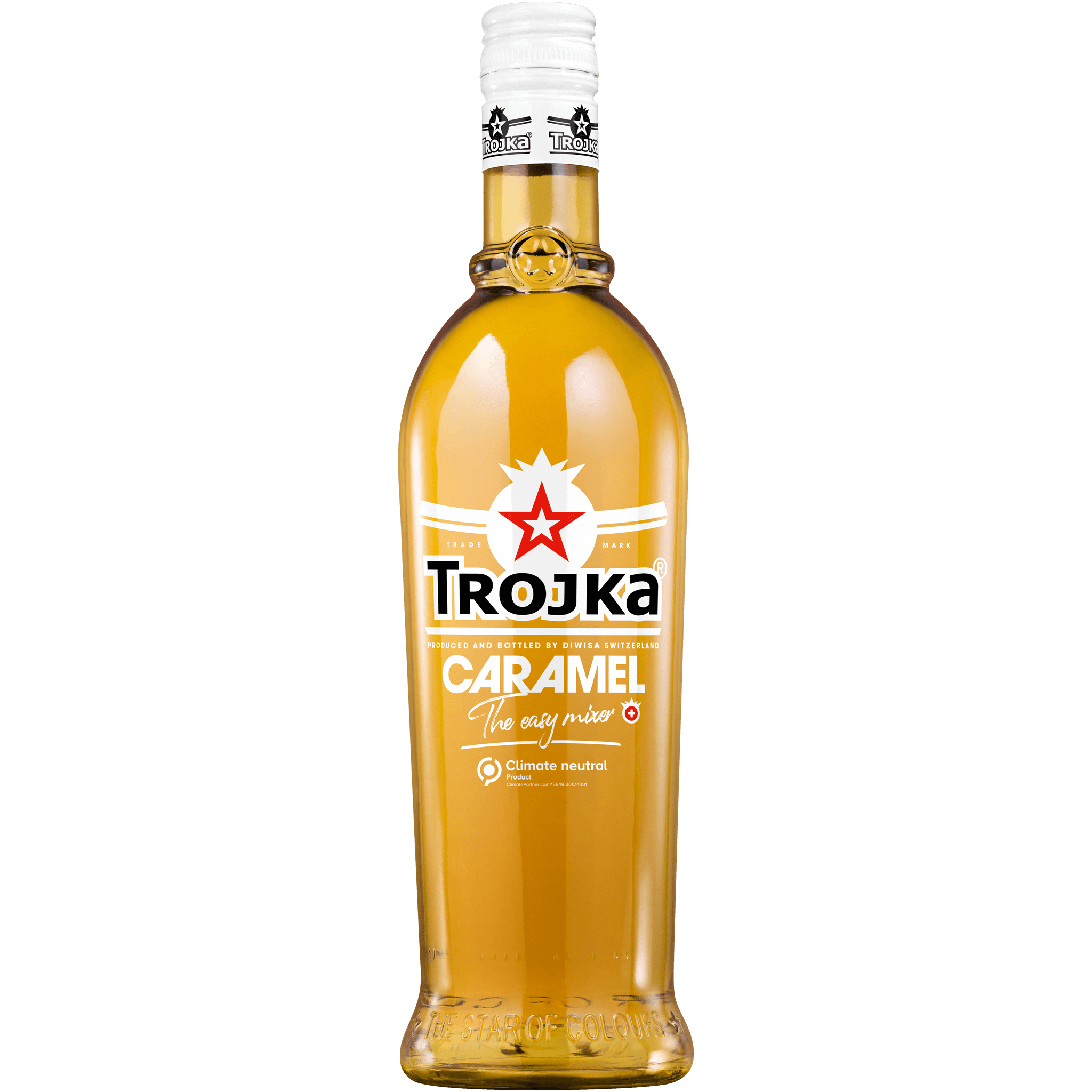Trojka Vodka Liqueur Caramel – la liqueur de vodka dorée