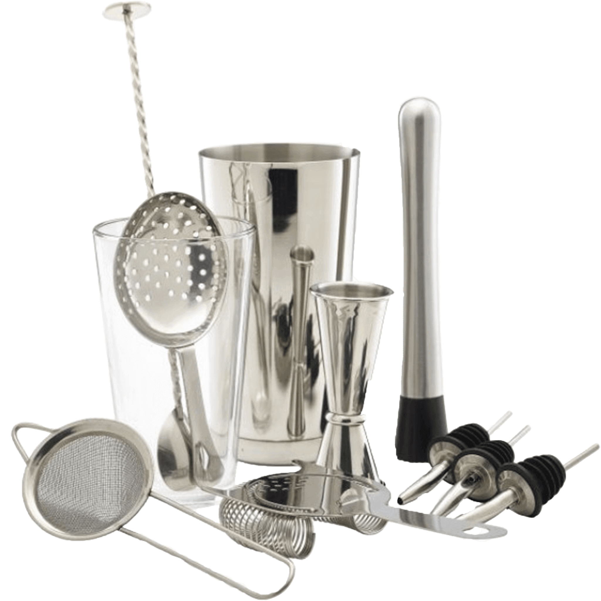 Bar Mixer Set edelstahl 11teilig