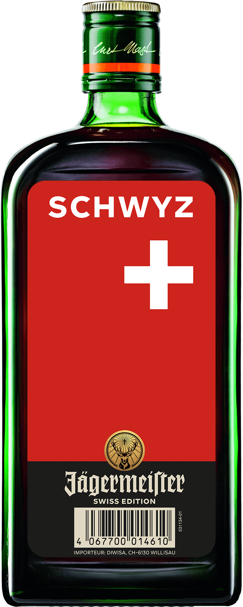 Jägermeister Schwyz Schweizer Labels drinkdirect.ch