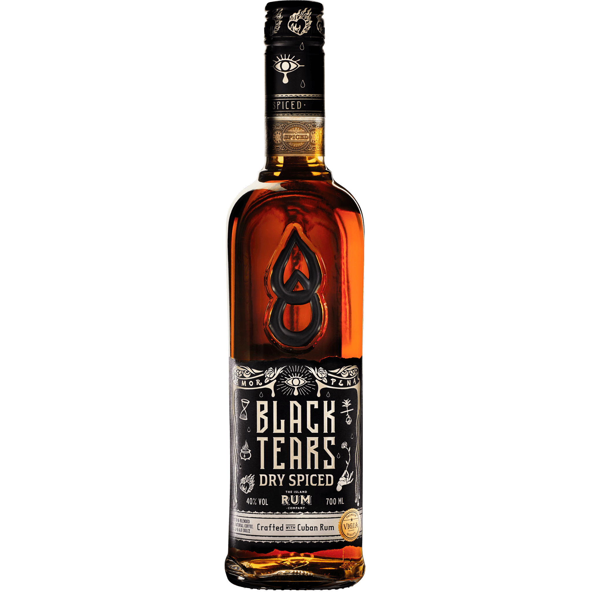 Black Tears Spiced Rum drinkdirect.ch