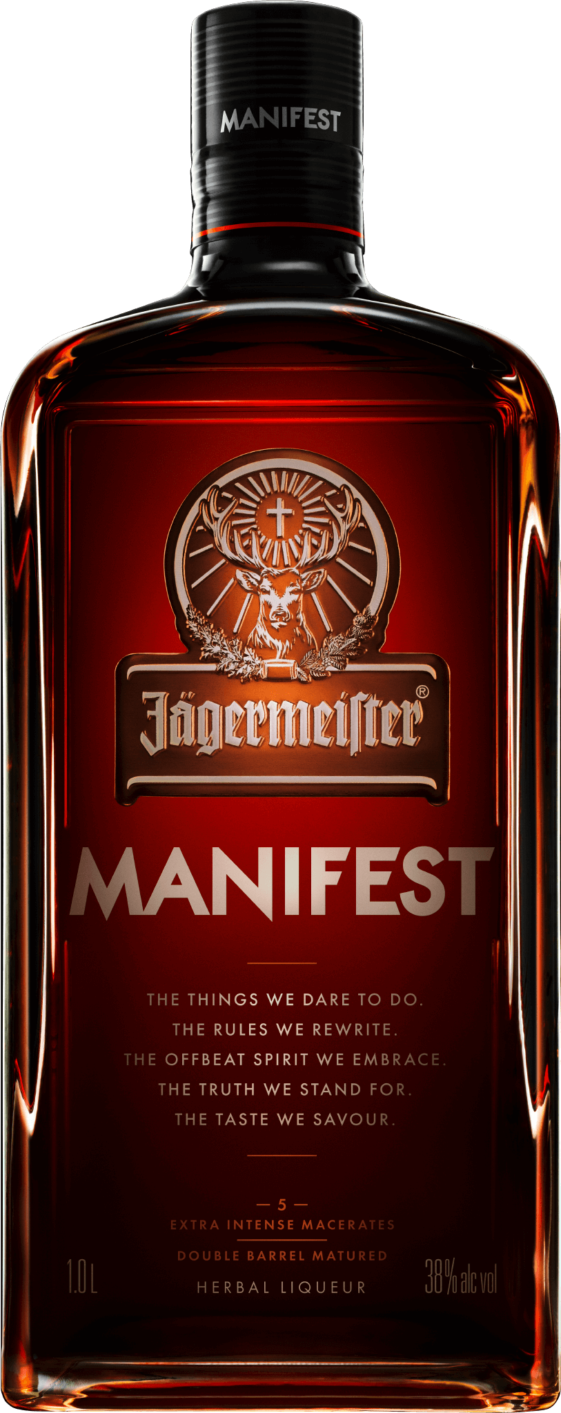 Jägermeister Coffret cadeau MANIFEST avec 2 verres / (100 cl) - Galaxus