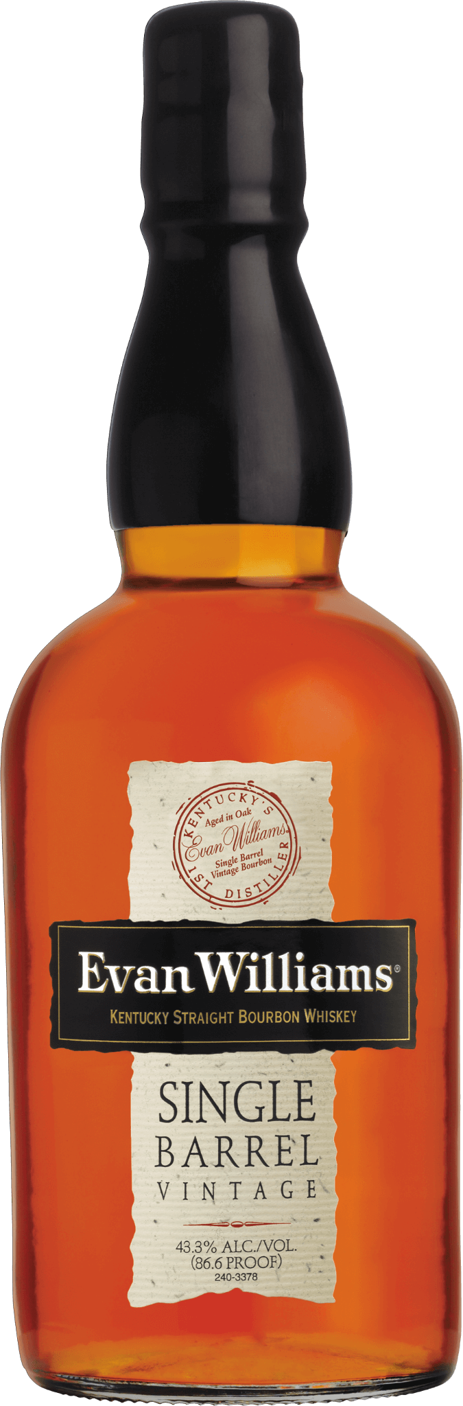 Evan Williams Single Barrel Vintage② Evan Williams Single Barrel Bourbon Whiskey | Whisky | drinkdirect.ch
