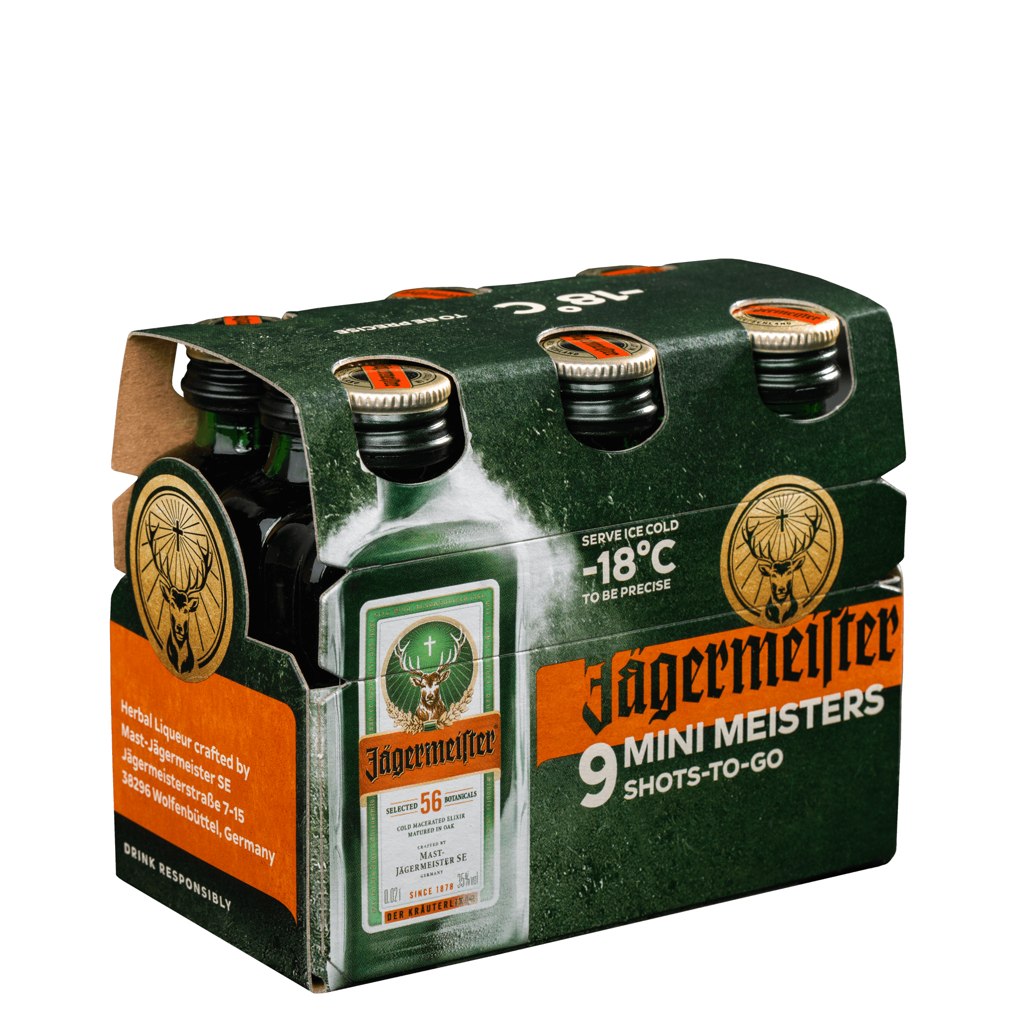 JAGERMEISTER Jagermeister Liqueur de plantes goût cannelle et