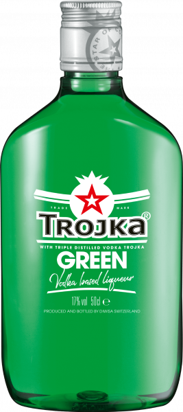 d7be349761745d9a28361e73cd1ab2e5a2fdb90e_Trojka_Green_Vodka_Liqueur_50cl
