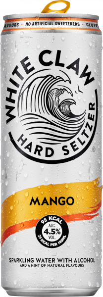 White Claw Hard Seltzer Mango 33cl Dose