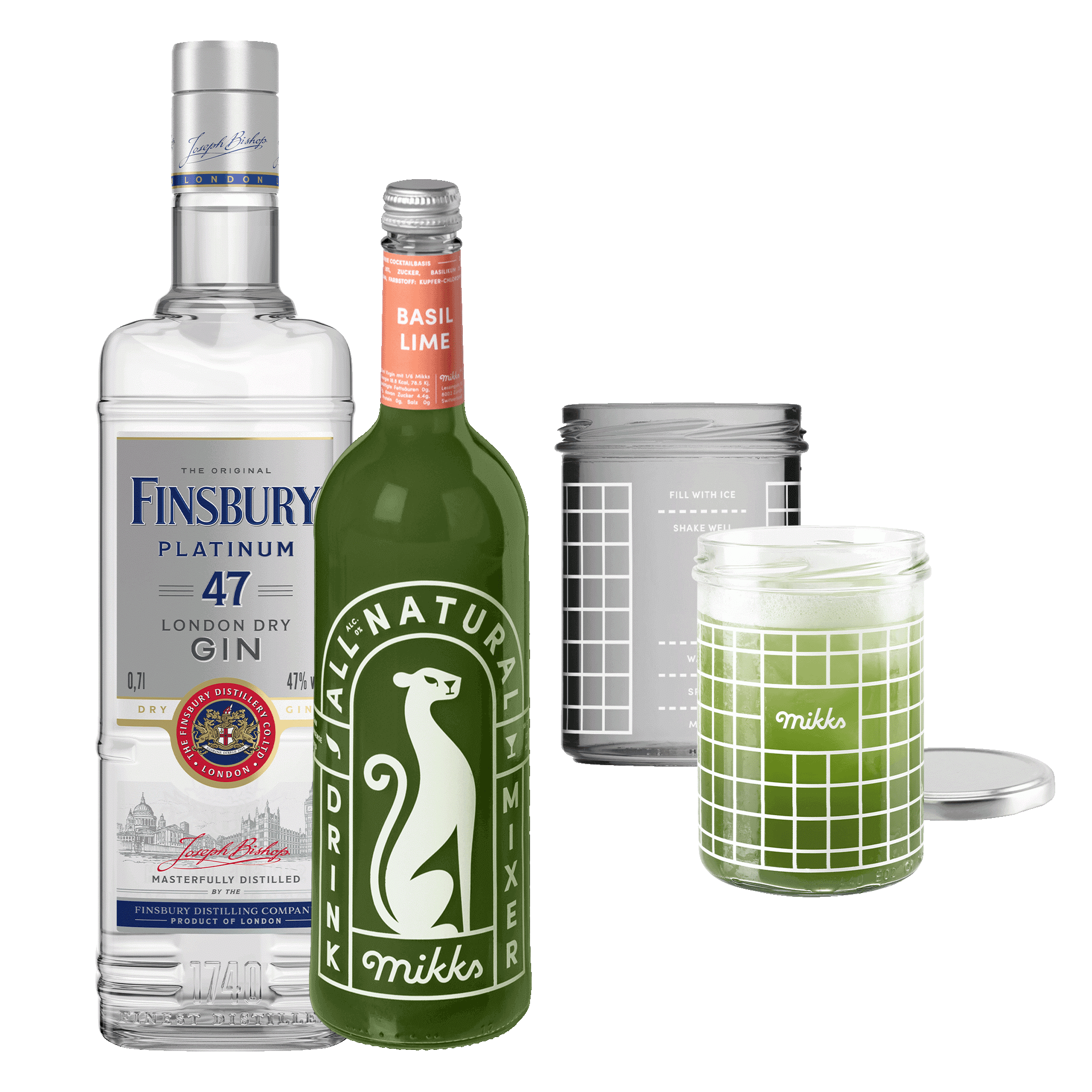 Finsbury 47 Basil Smash set kaufen | drinkdirect.ch