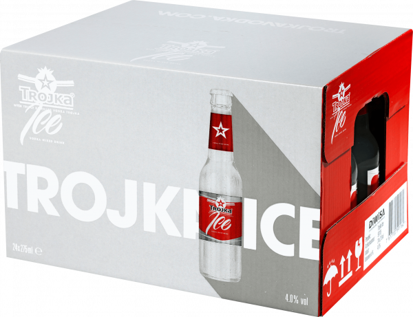 Trojka Ice Tray 24x27.5cl Glasflaschen