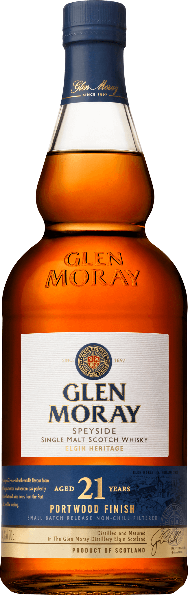 GLEN MORAY 21年 ポートウッド仕上げ Glen Moray Single Malt Whisky 21 Years | drinkdirect.ch