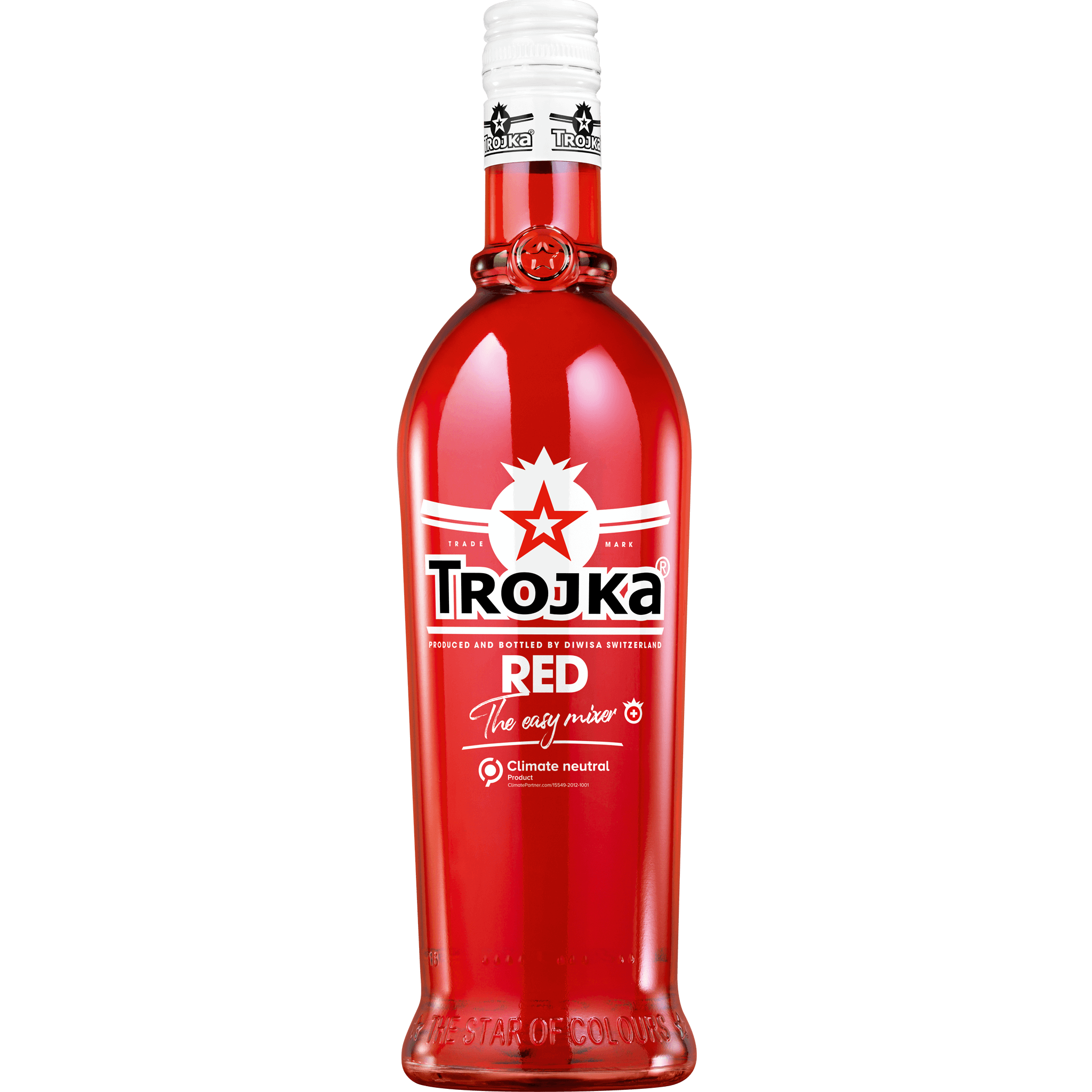 Trojka Vodka Liqueur Red liqueur de vodka rouge